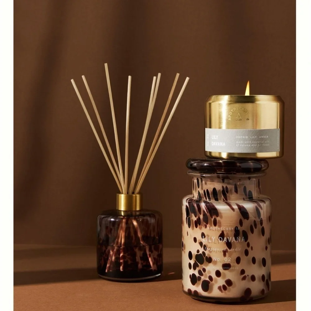 Anthropologie Apothecary 18  Tin Candle